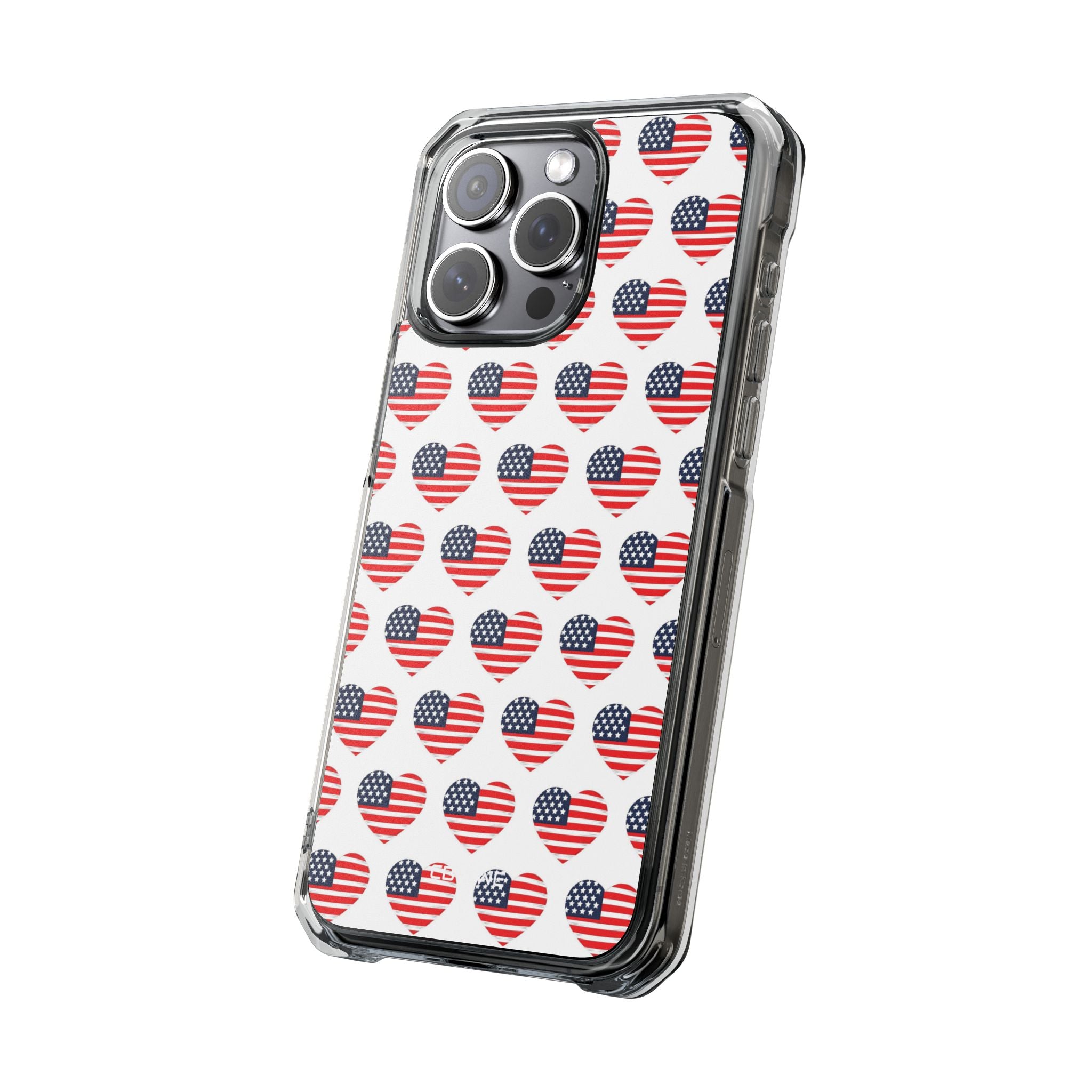 Hearts Embrace Freedom iPhone Case - Impact