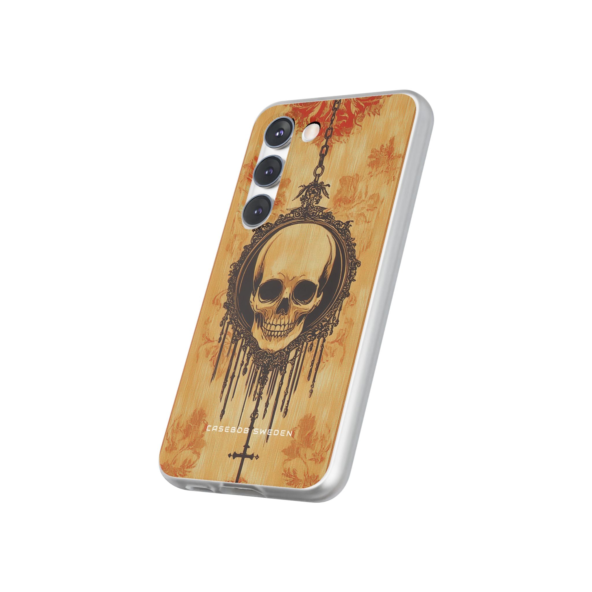 Gothic Skull Elegance Samsung S23 - Flexi Phone Case