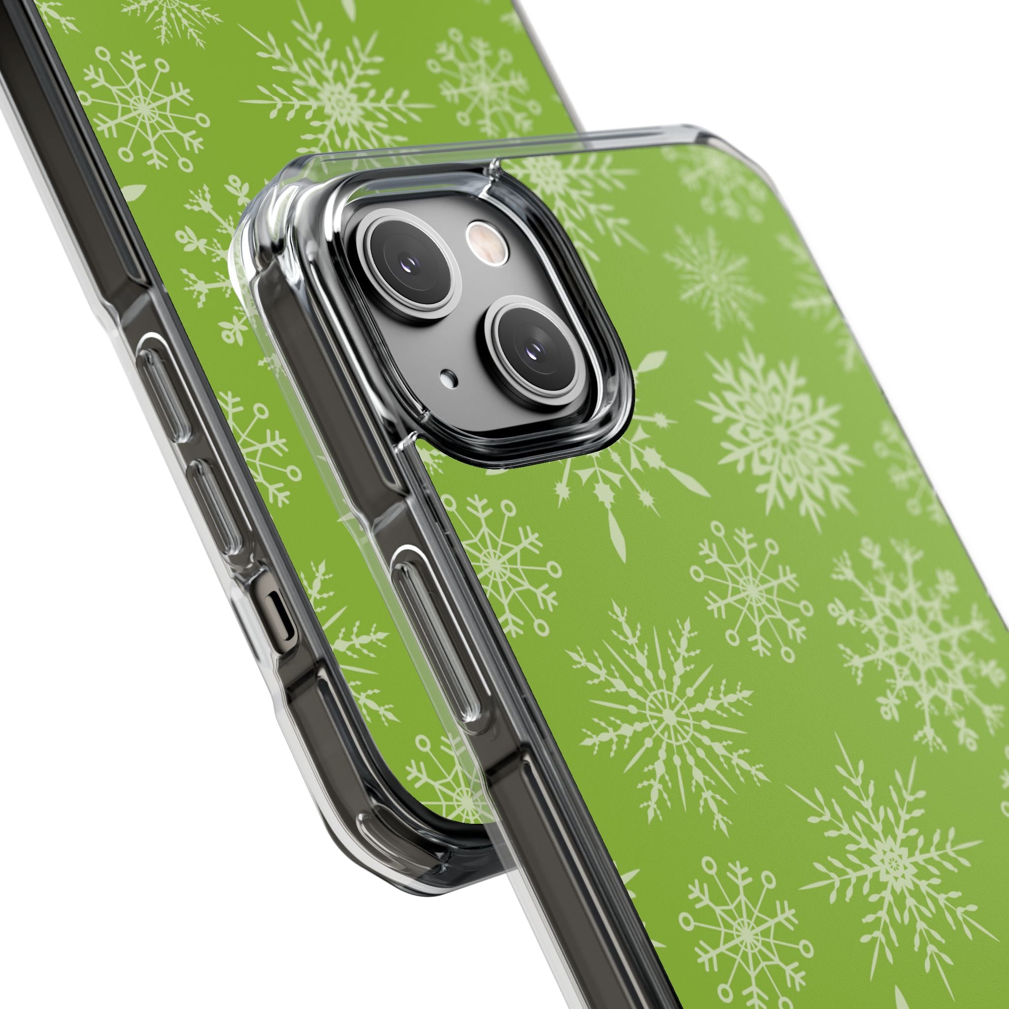 Snowflakes Dance Whimsically iPhone Case - Impact