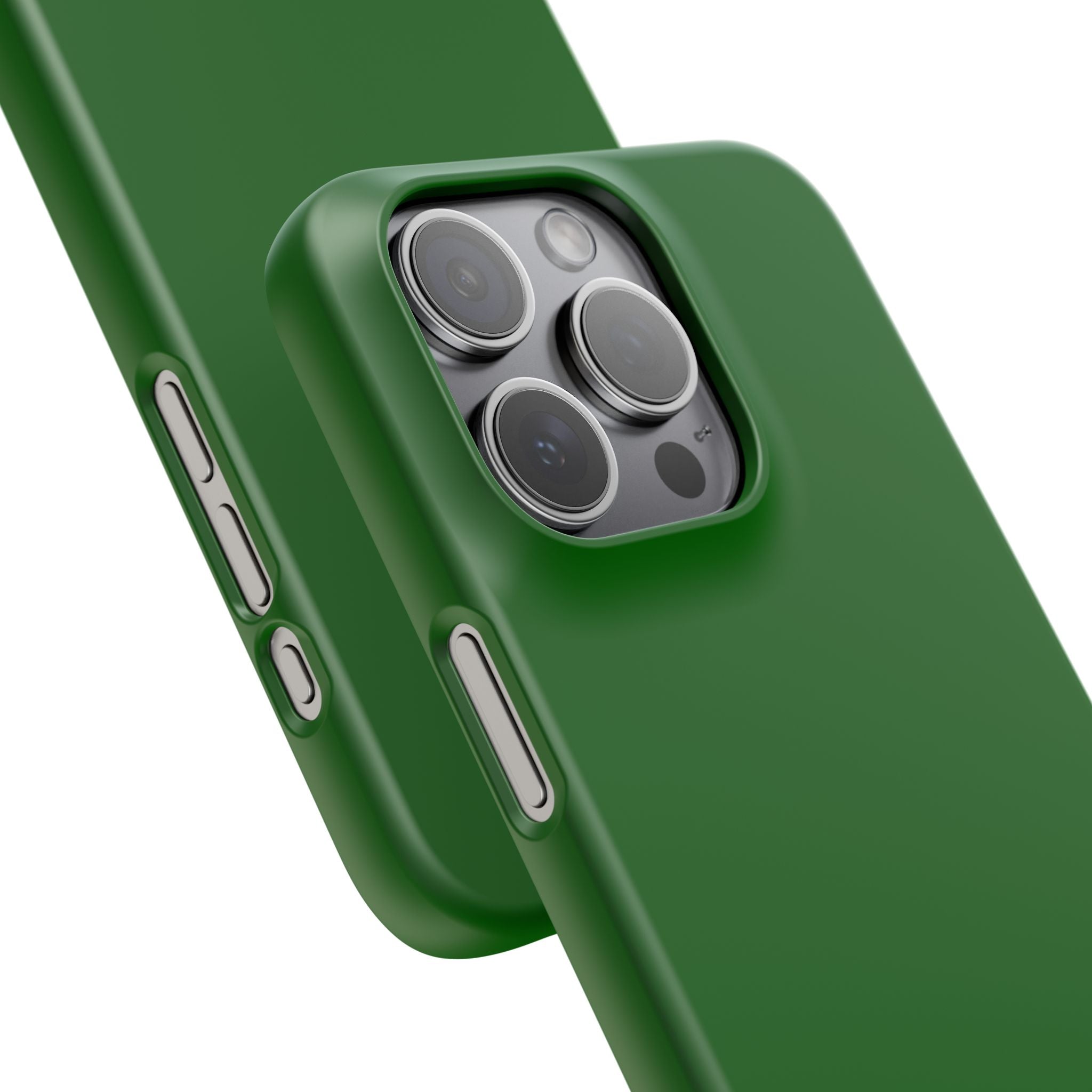 Dark Green iPhone 15 - Slim Phone Case