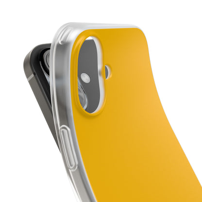 Amber Yellow - Flexi iPhone 16 Phone Case