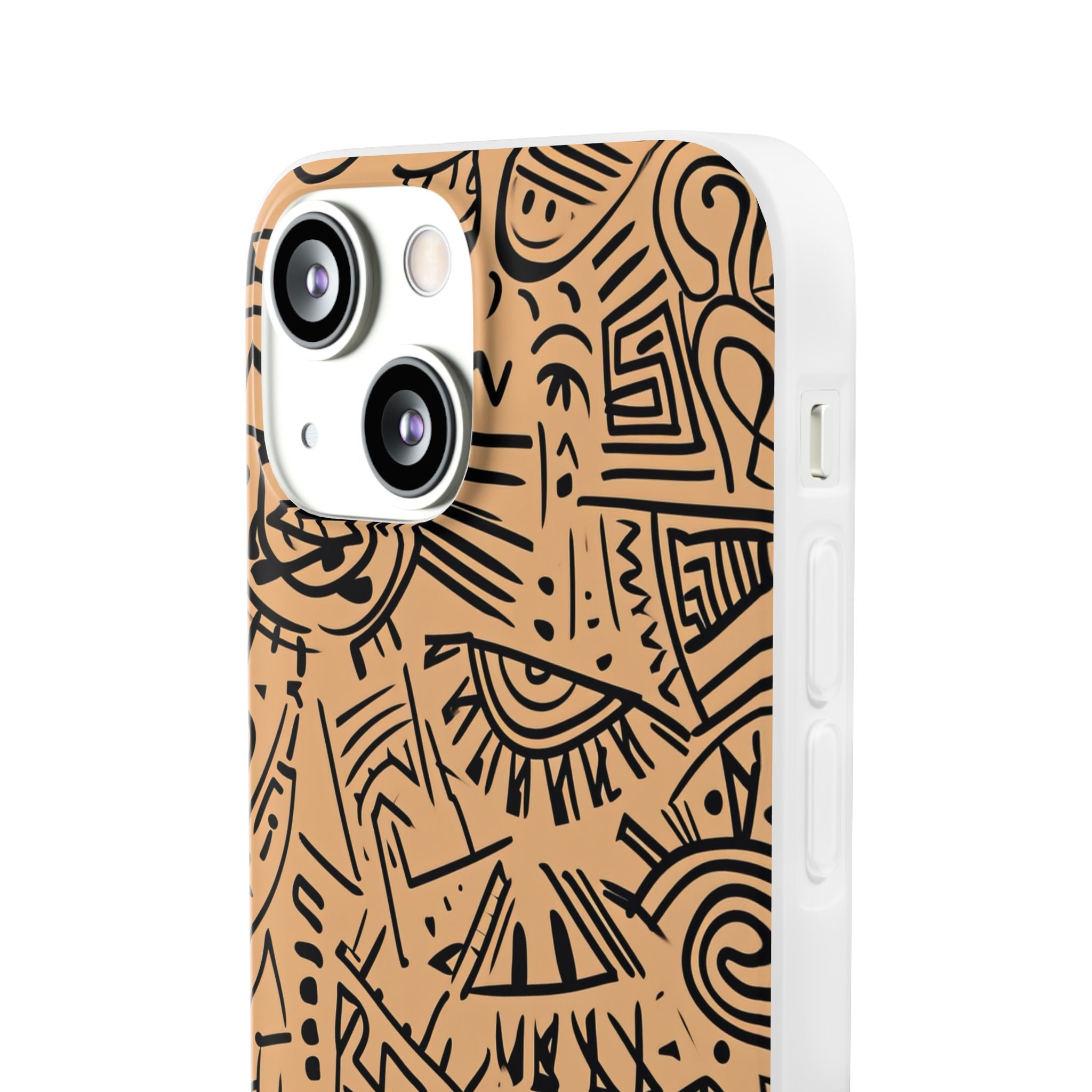 Mystic Tribal Geometry | Flexible Phone Case for iPhone