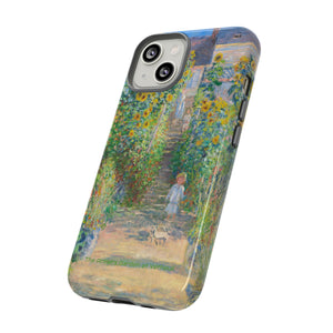 The Artist's Garden at Vétheuil - Protective Phone Case