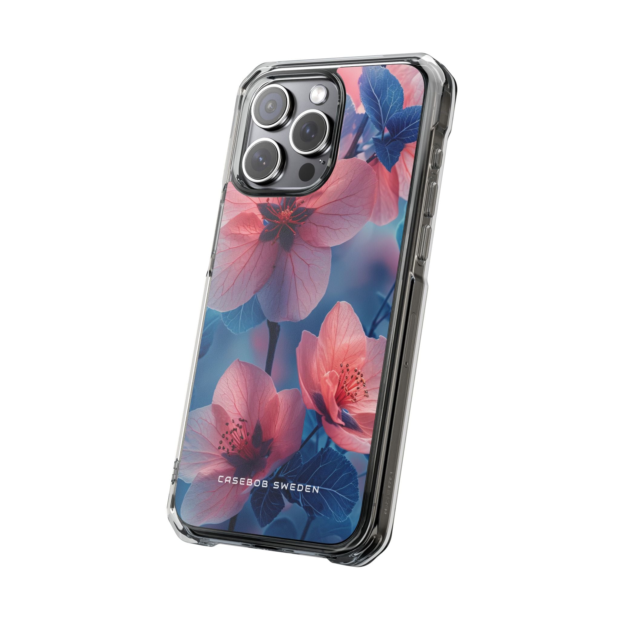 Ethereal Floral Harmony iPhone 15 - Clear Impact Phone Case