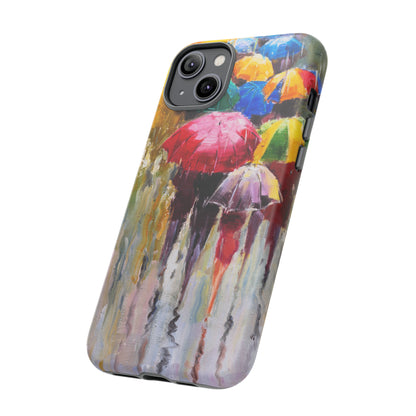 Oil Painting - Rainy Day - Protective Phone Case