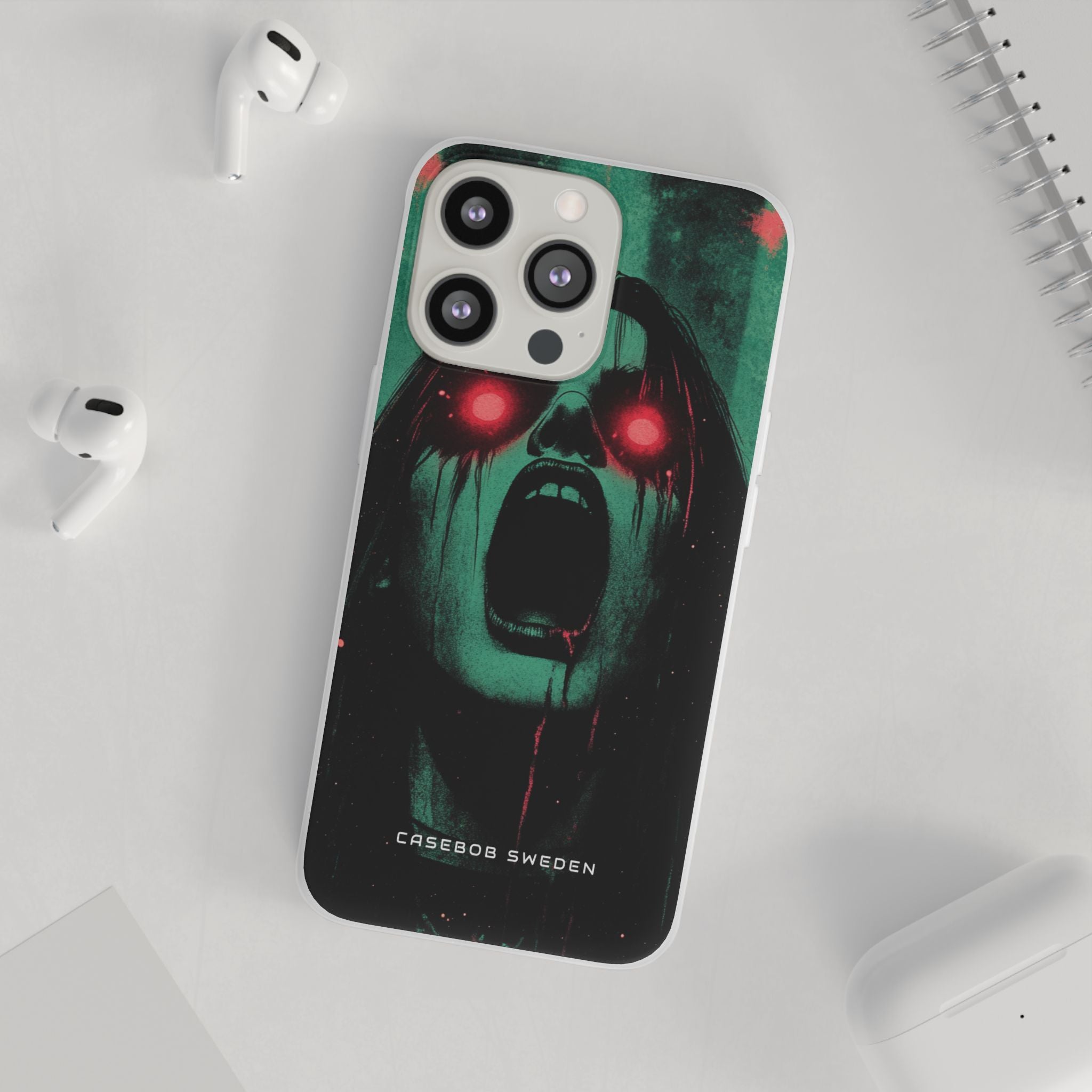 Haunting Glow of Gothic Eyes iPhone 13 - Flexi Phone Case