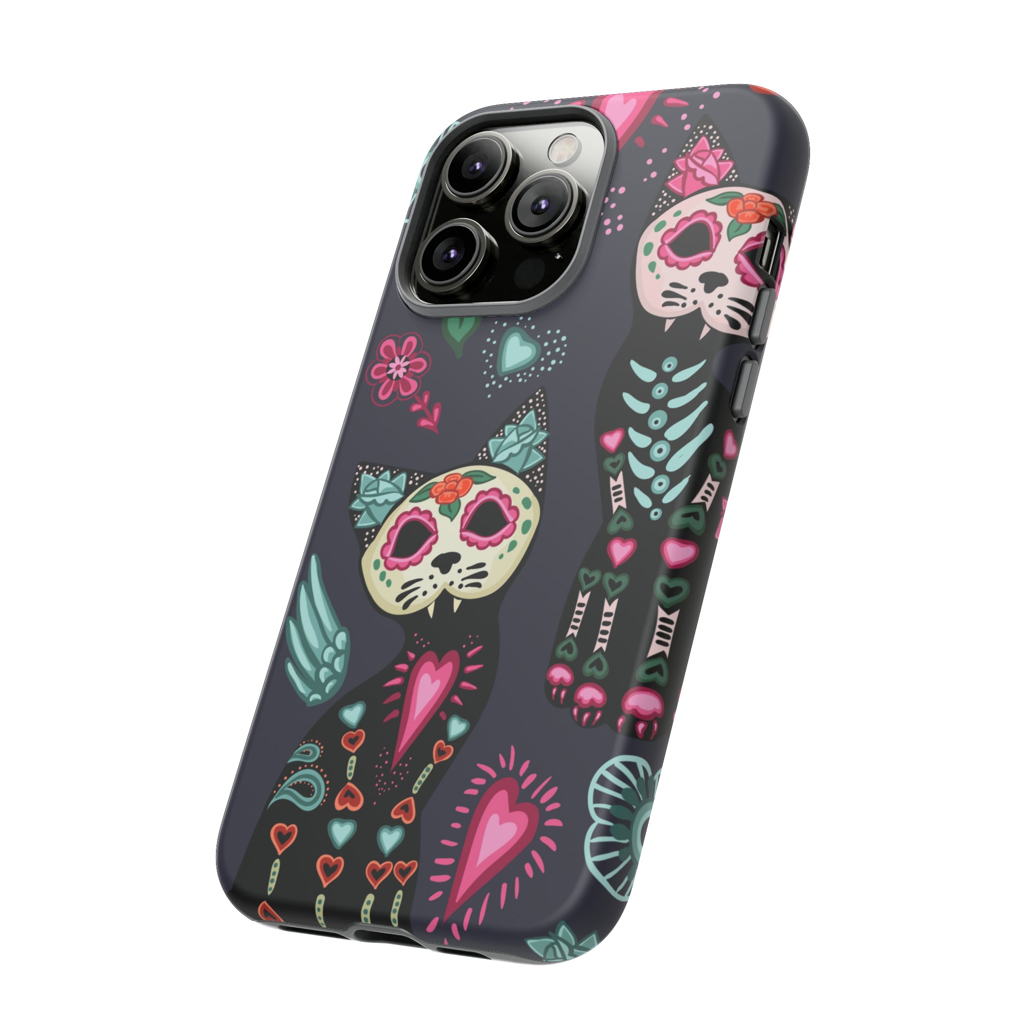 Halloween Cats - Protective Phone Case