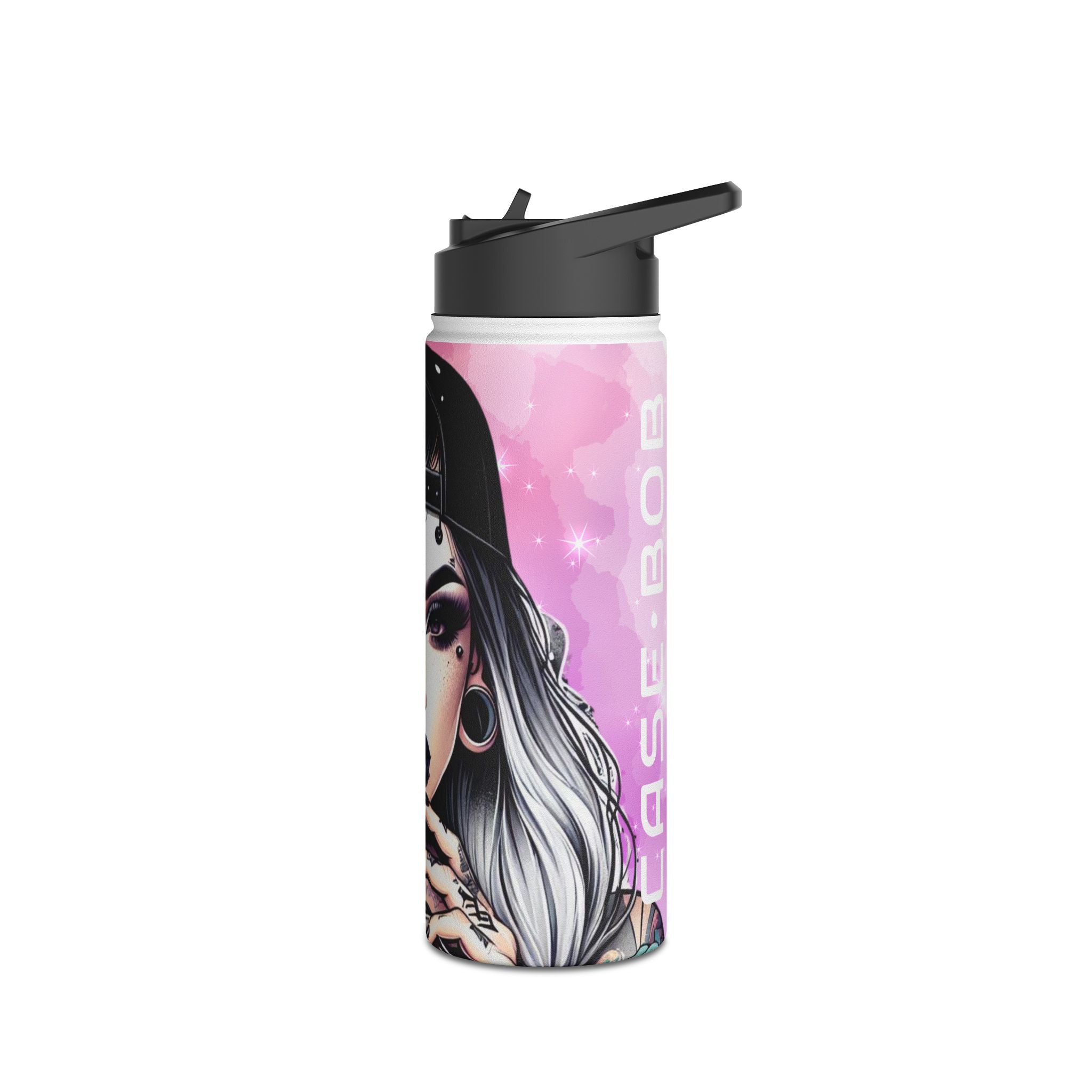 Silver Siren - Stainless Steel Water Bottle