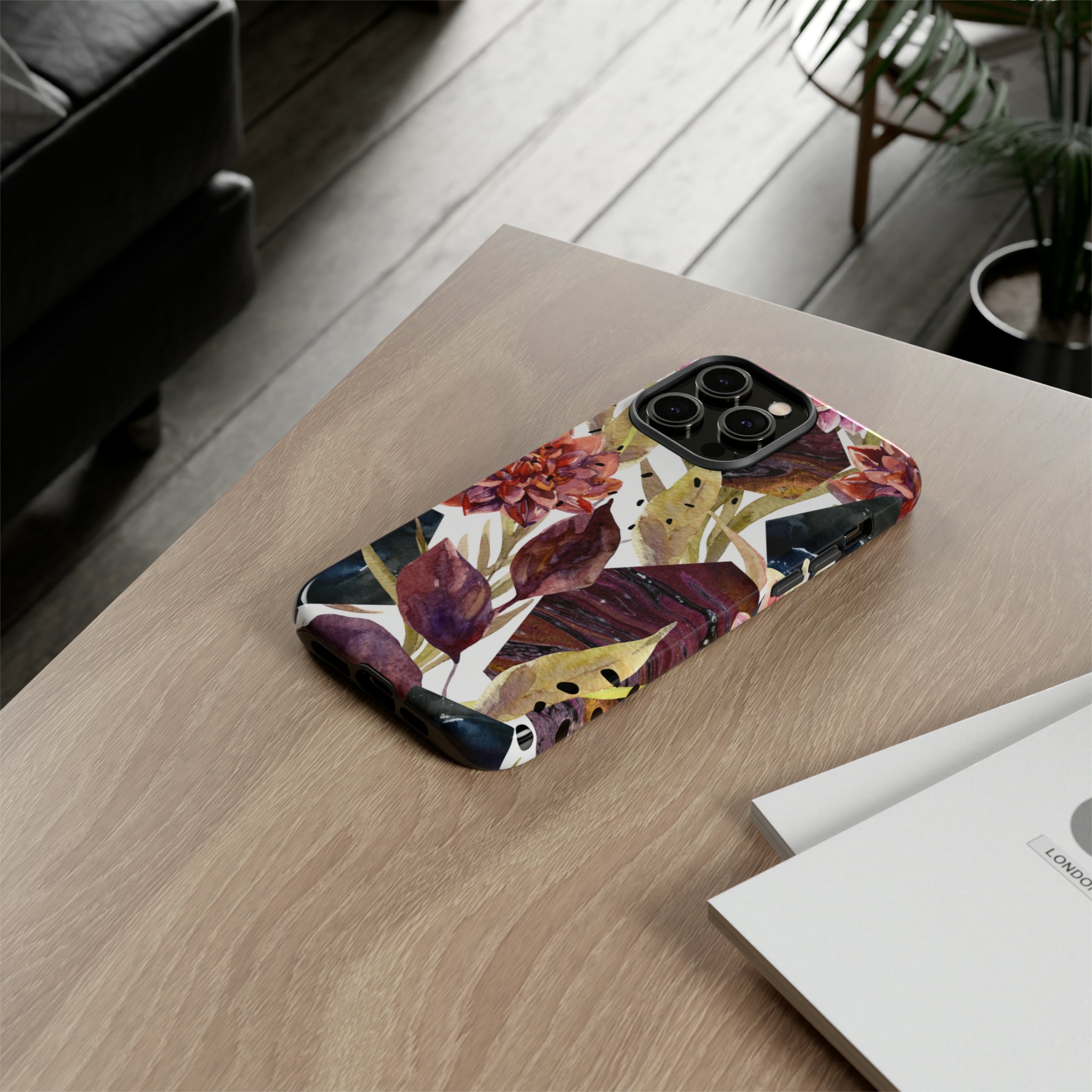 Autumn Floral - Protective Phone Case