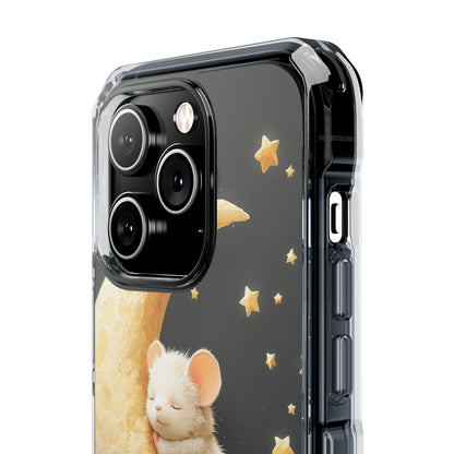 Moon Cradles Mouse iPhone Case - Impact