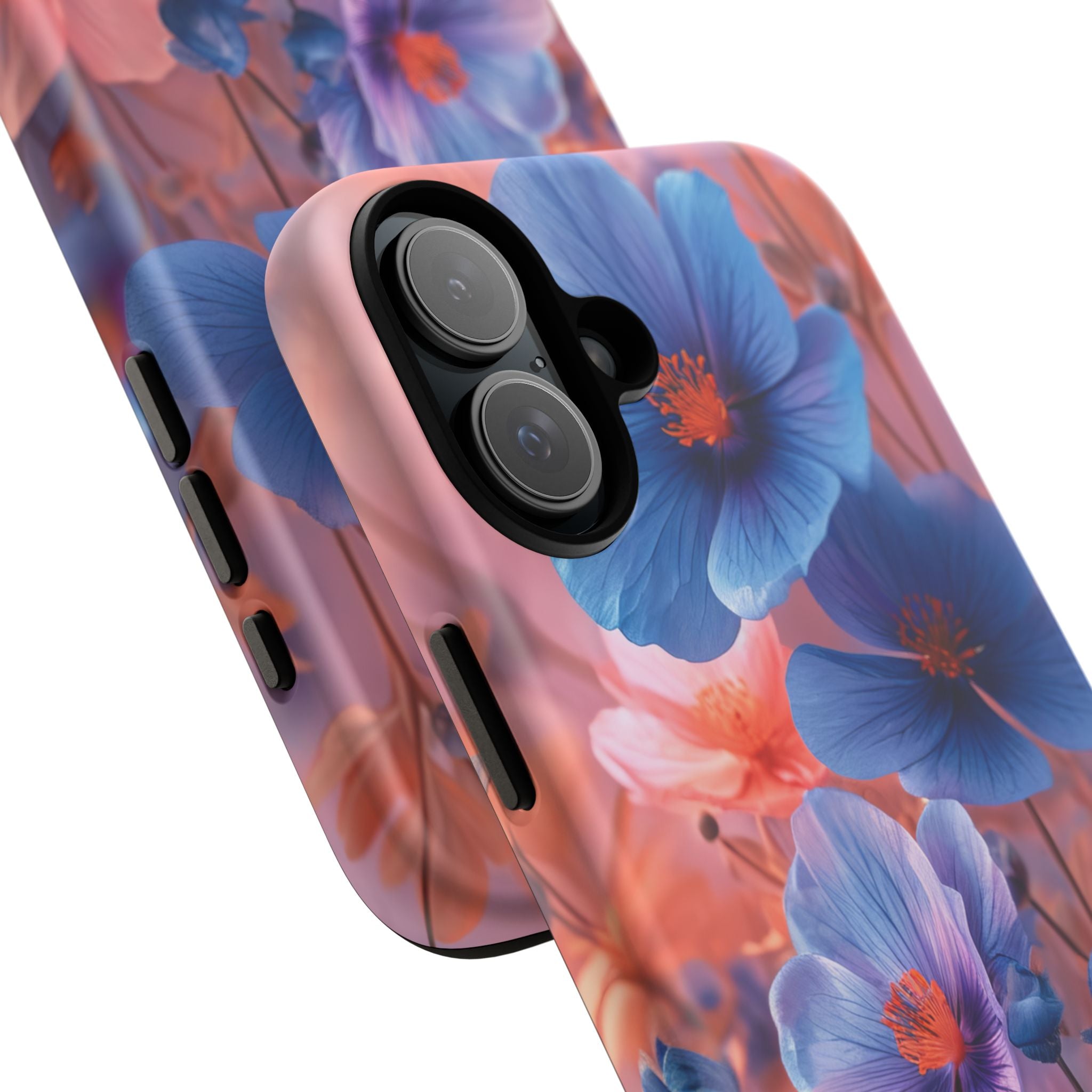 Ethereal Floral Symphony iPhone 16 - Tough Phone Case