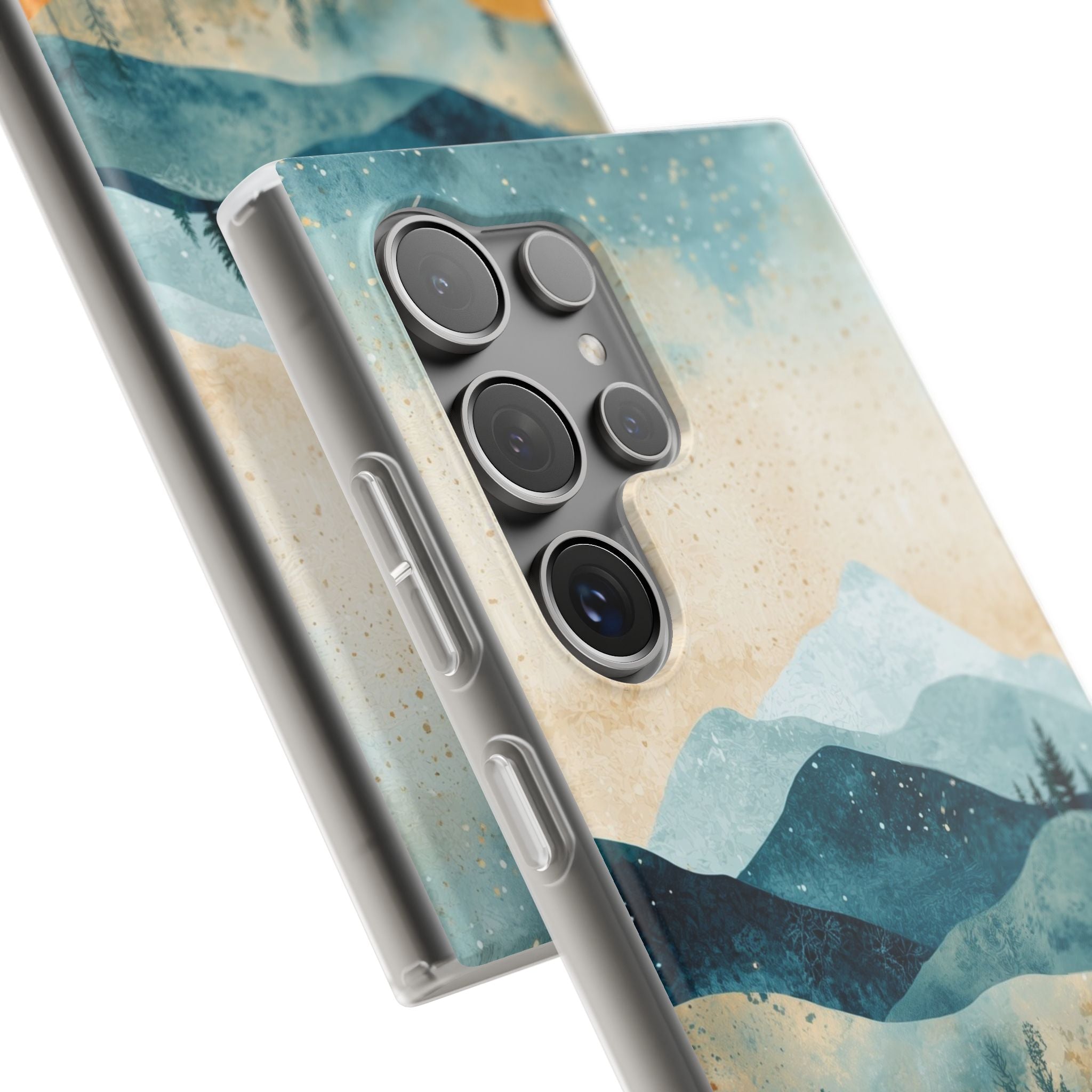 Moonlit Mountains Samsung S24 Ultra Case - Soft