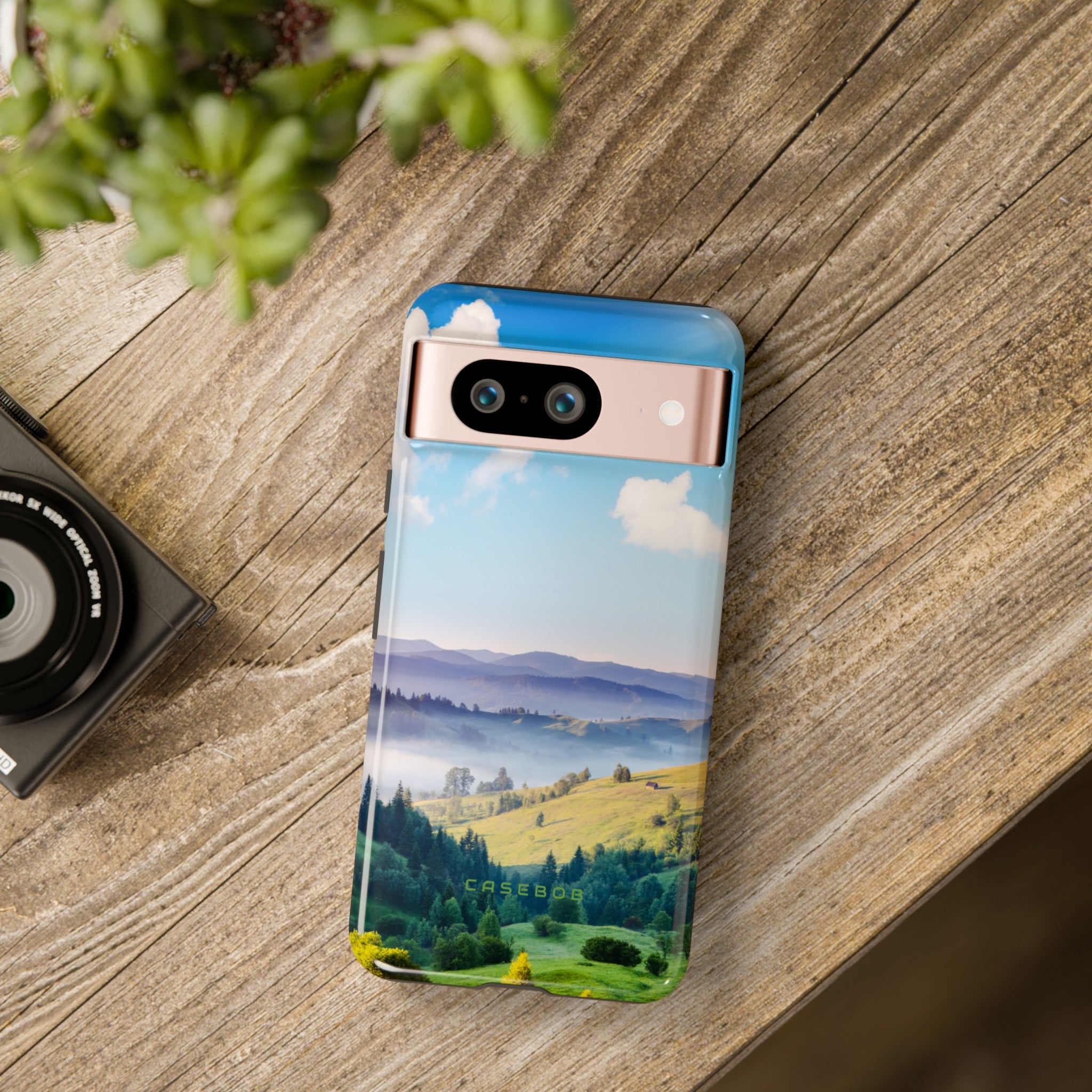 Mountain Sunny Day - Protective Phone Case