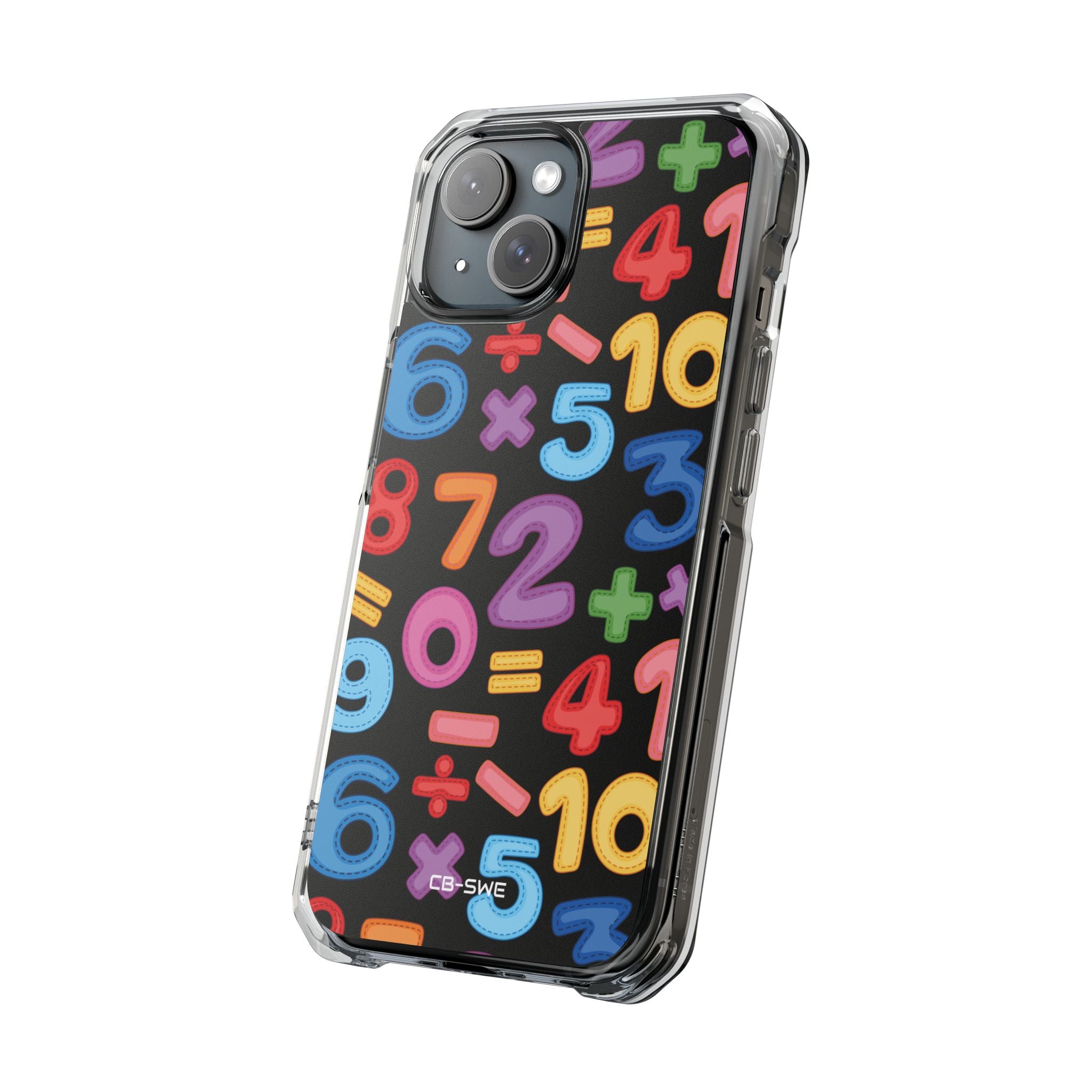 Math Symbols Play iPhone Case - Impact