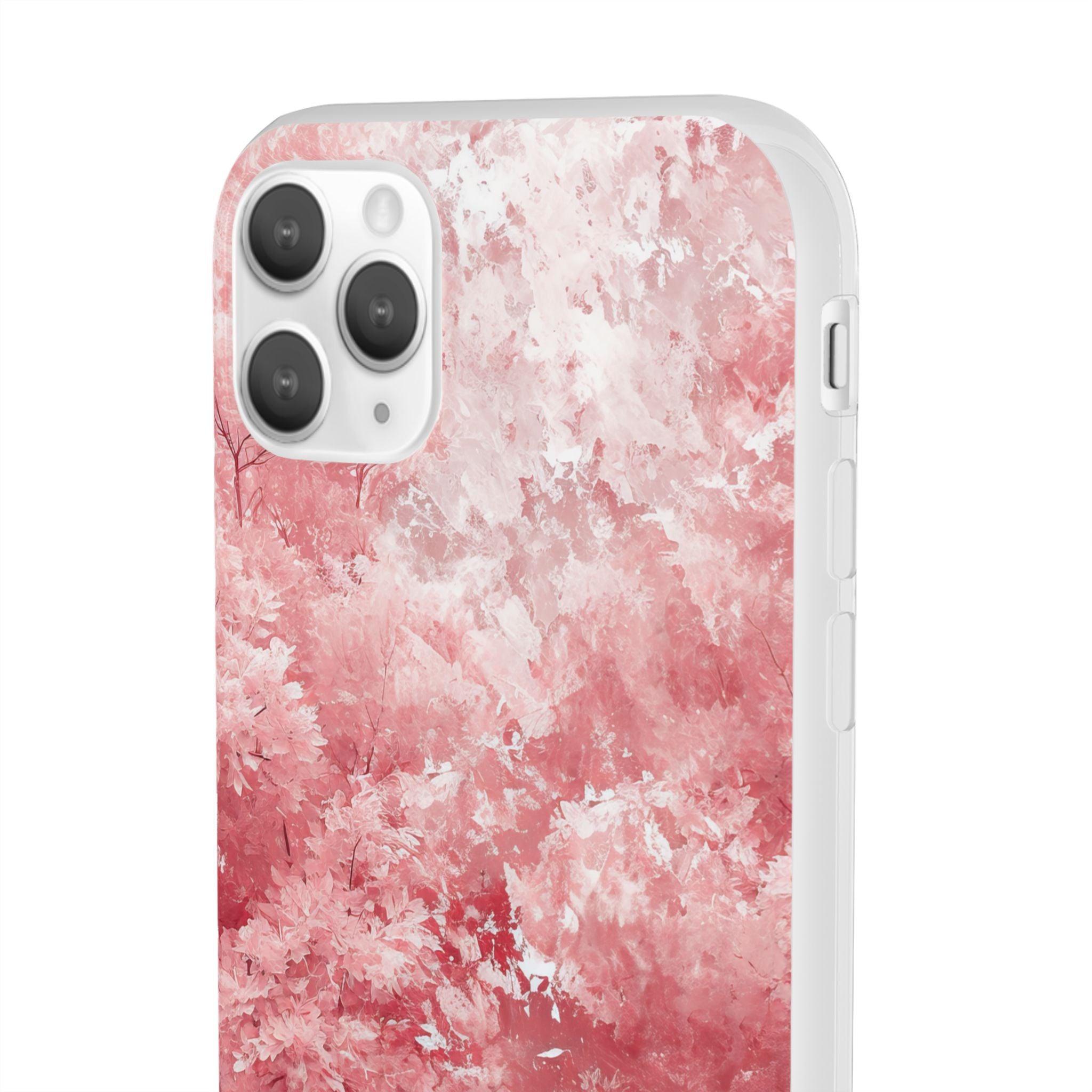 Pantone Rose | Handyhülle für iPhone (Flexible Hülle)