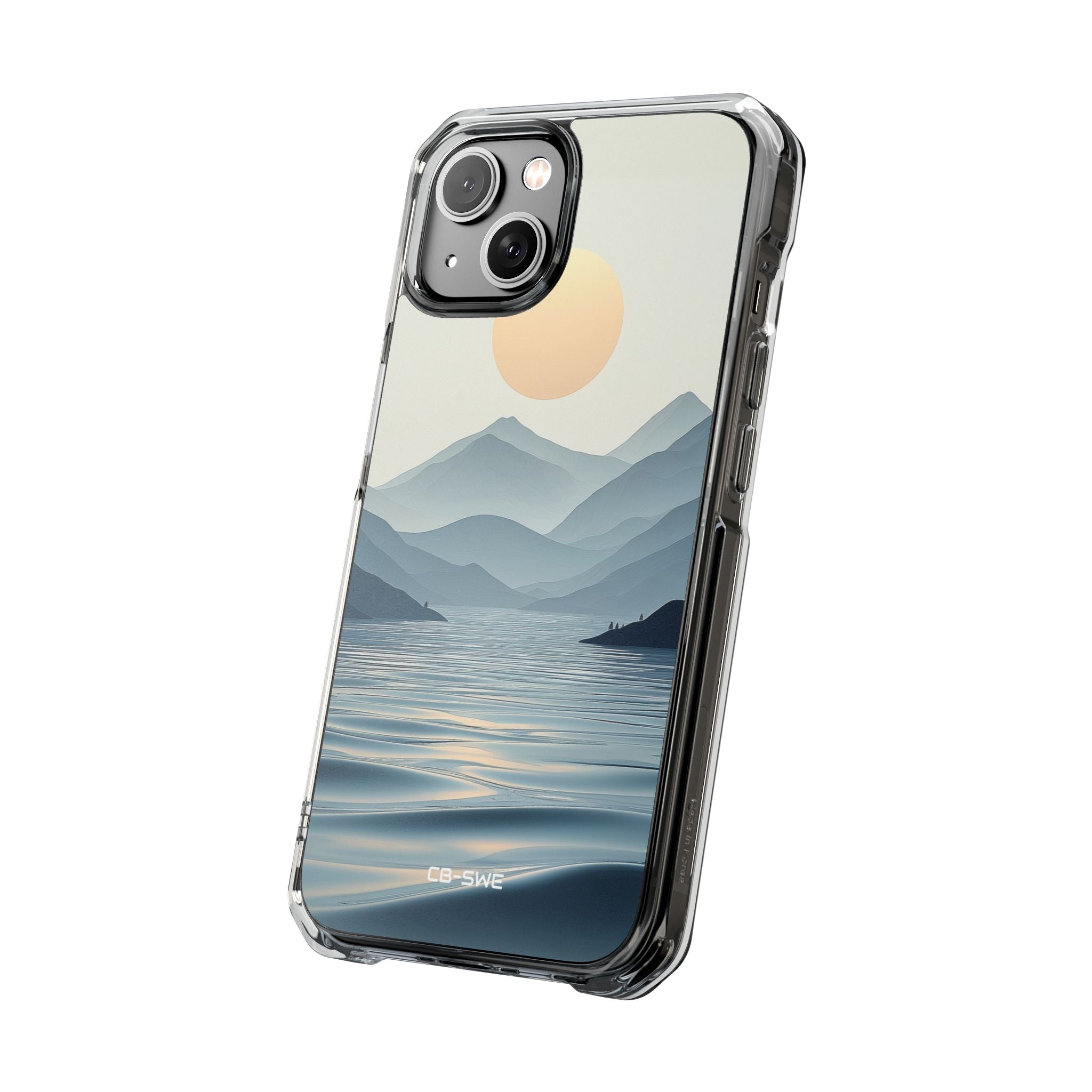 Gentle Waves Reflect iPhone Case - Impact