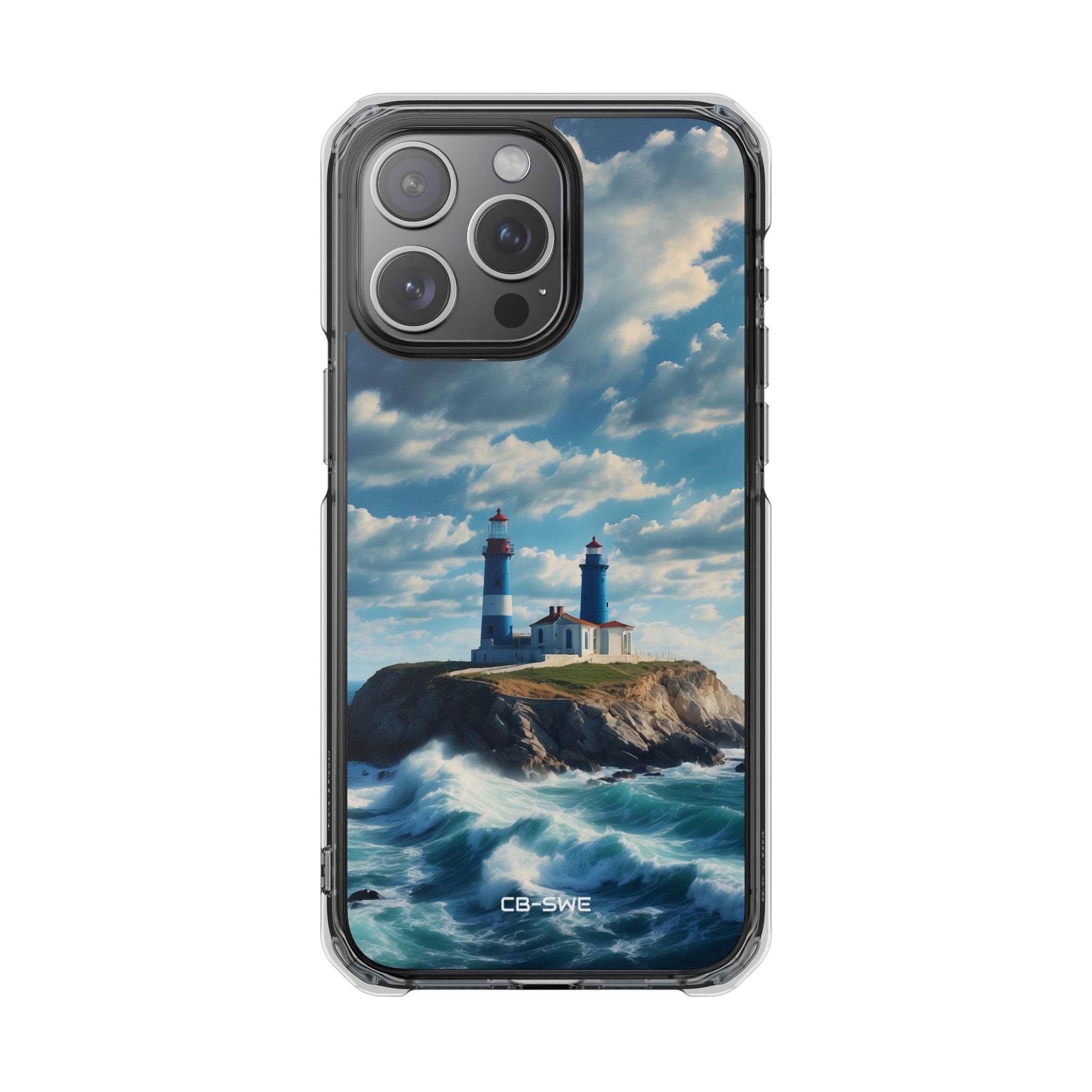 Lighthouse Guards Waves iPhone Case - Impact