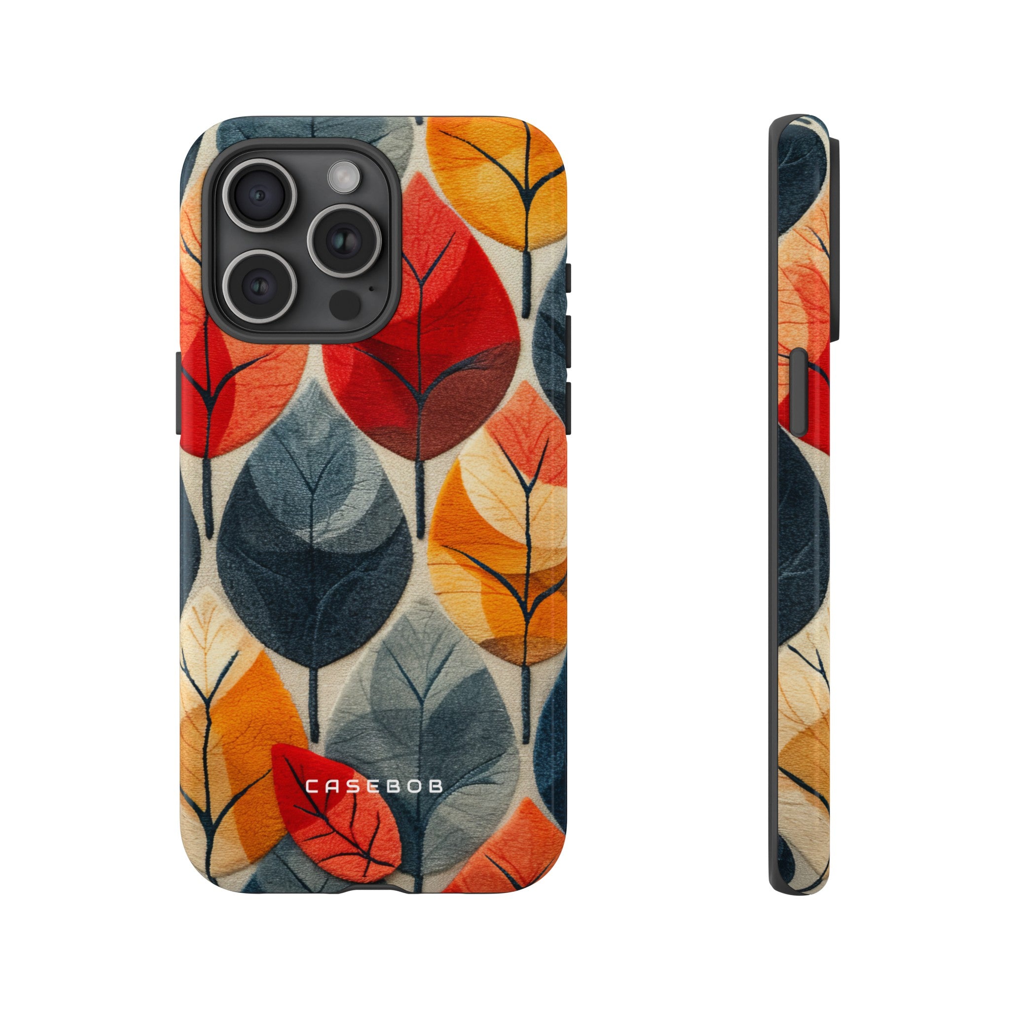 Scandinavian Leafy Serenity - Protective Phone Case