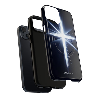 Glowing Crossburst iPhone 14 Case - Tough+