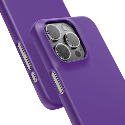 Mystic Purple Aesthetic iPhone 15 - Slim Phone Case