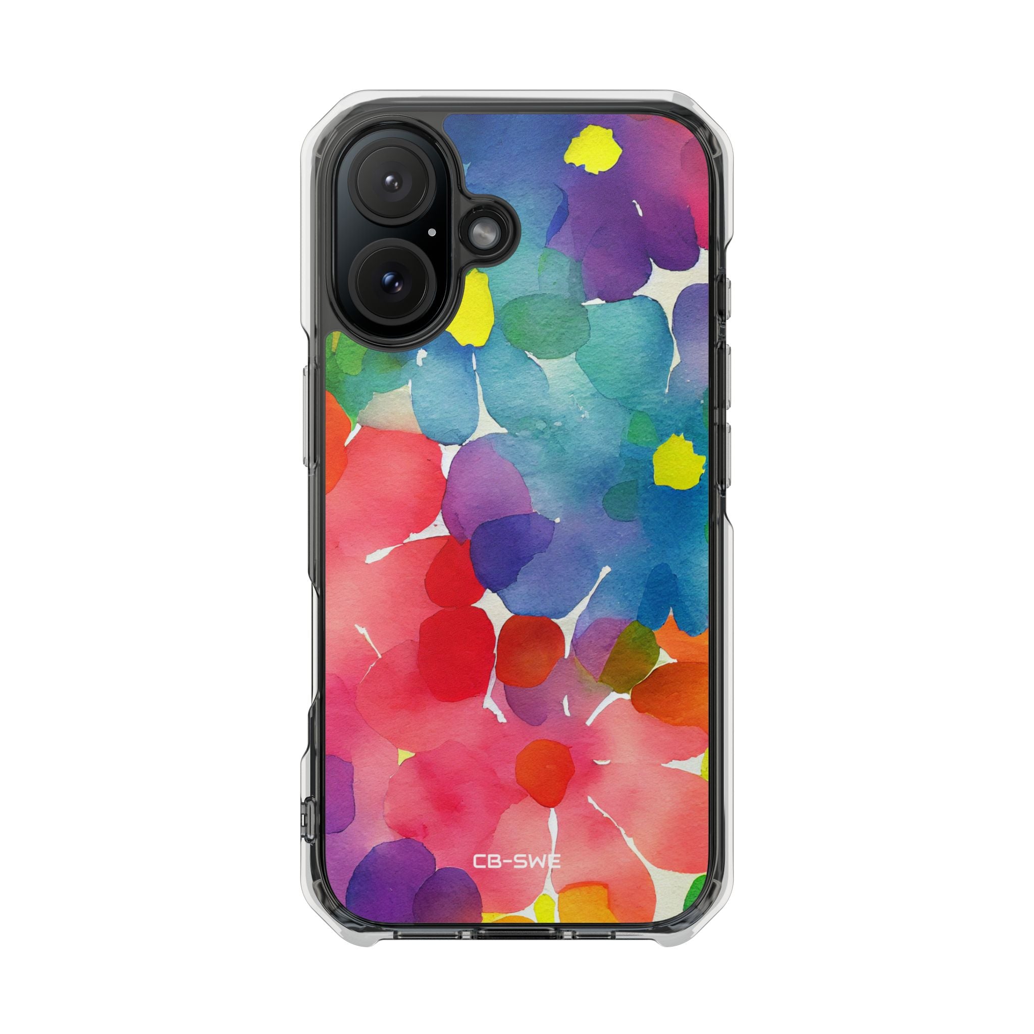 Fluid Color Petals iPhone Case - Impact