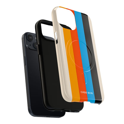 Vivid Stripe Harmony iPhone 14 Case - Tough+
