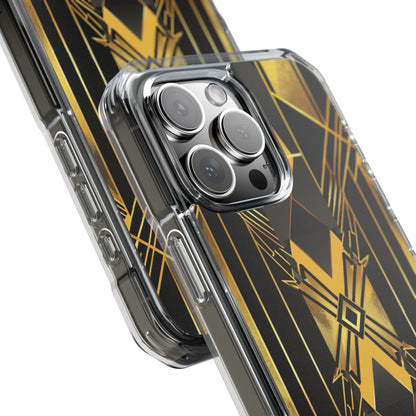 Golden Deco Symphony iPhone 16 - Impact Clear+