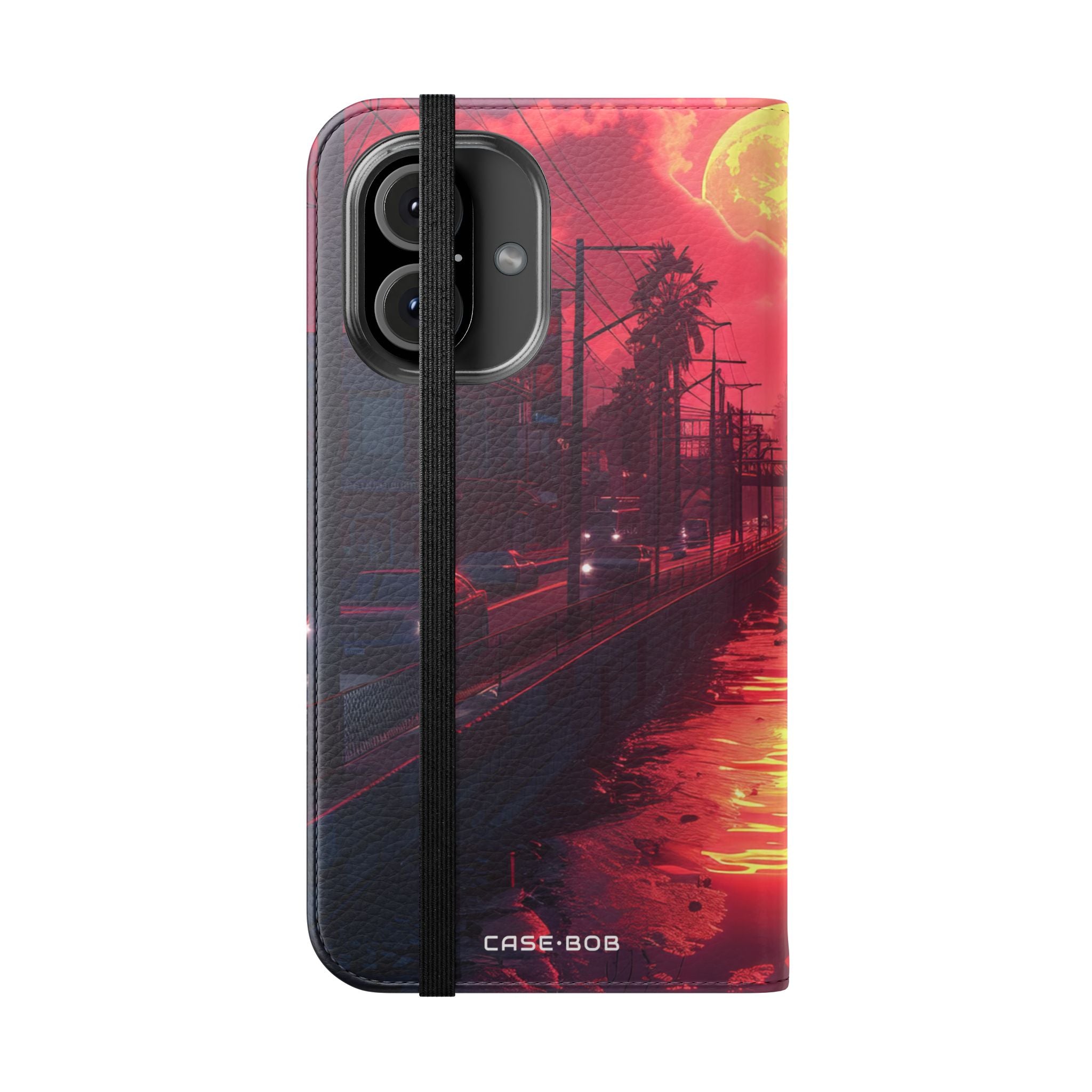 Yellow Moon Reflection - iPhone 16  Case - Wallet