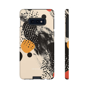 Black Dot Elegance - Schutzhülle fürs Telefon