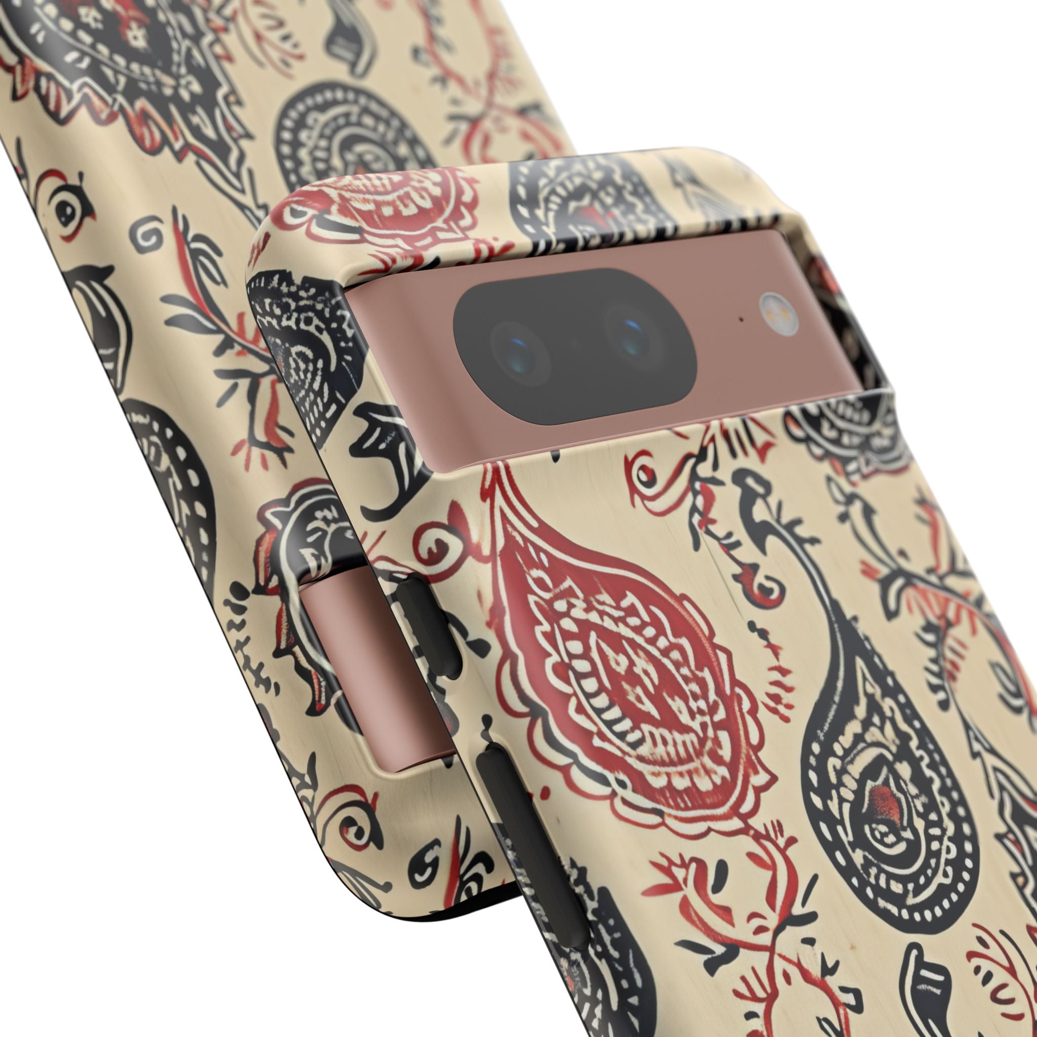 Vintage Paisley Elegance Google Pixel 8 - Tough Phone Case