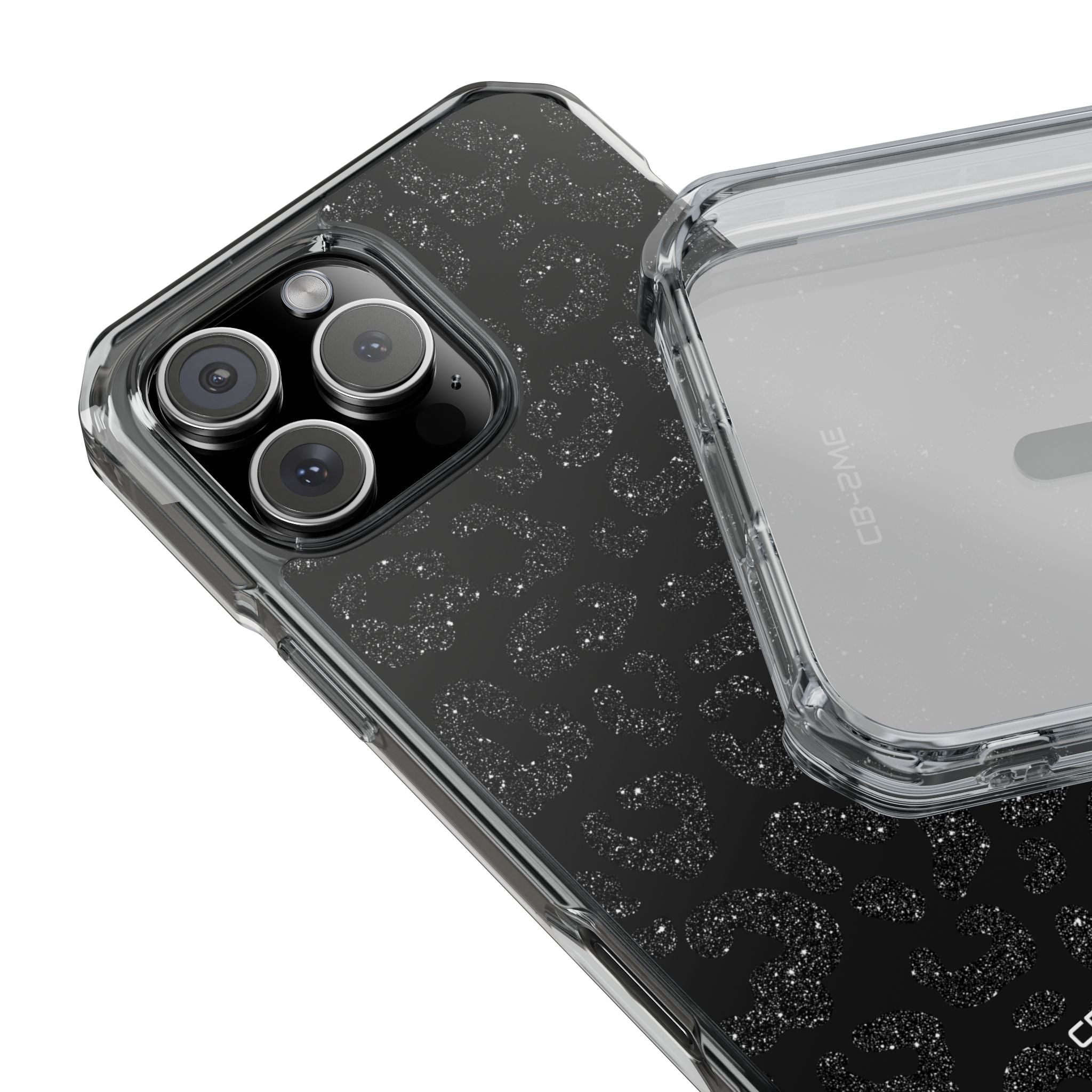 Glittery Leopard Elegance iPhone Case - Impact