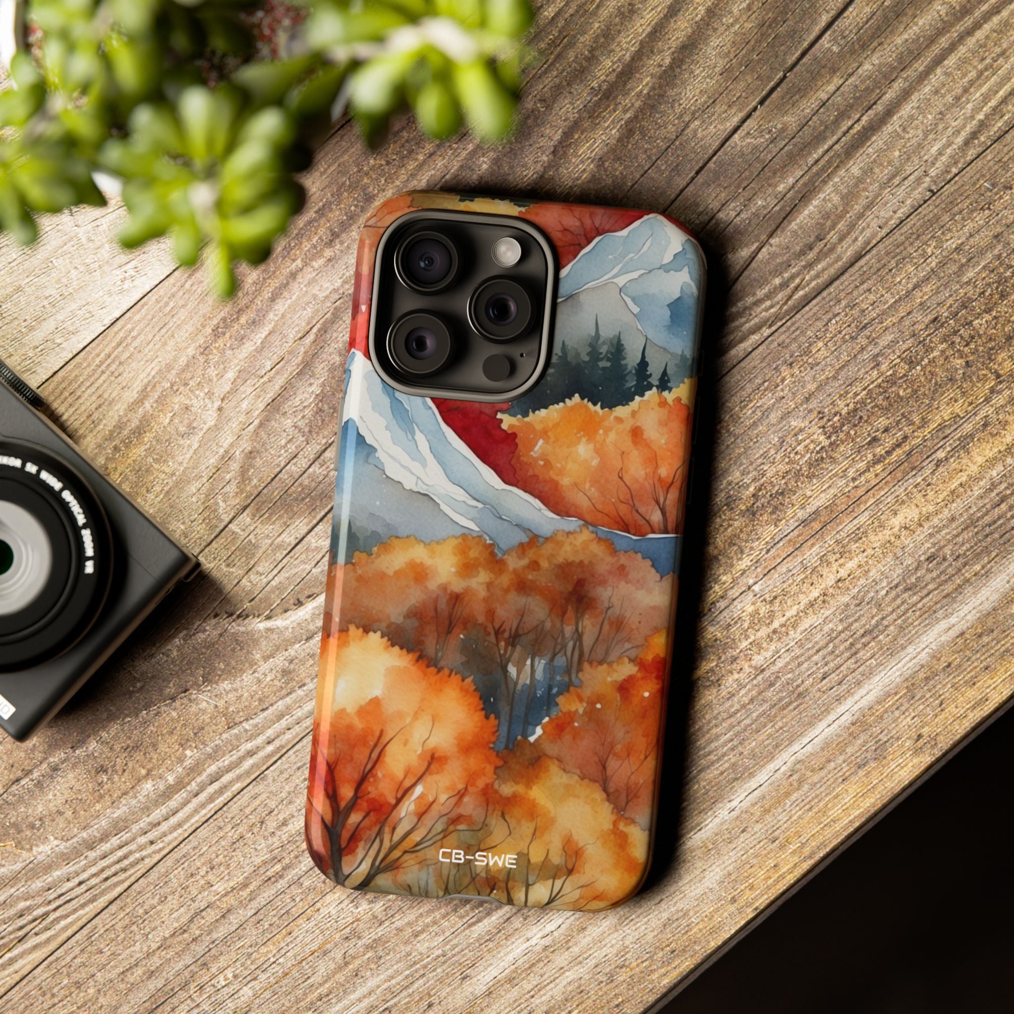 Autumn Leaves Dance - iPhone Case