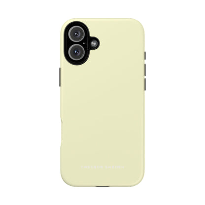 Light Golden Rod Yellow iPhone 16 - Tough Phone Case