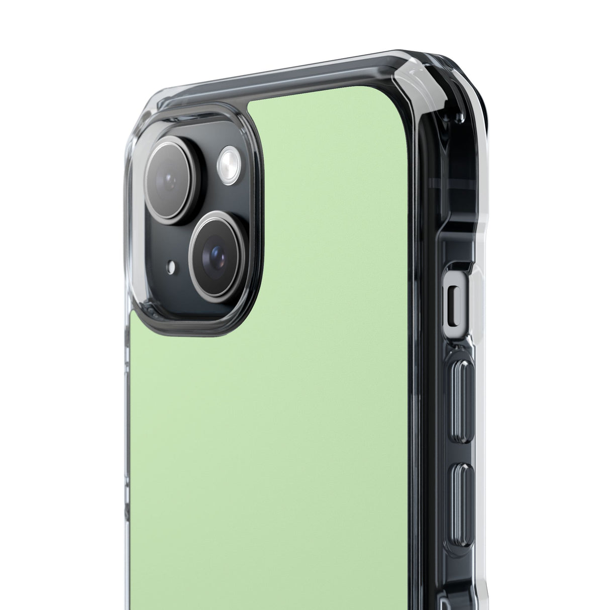 Tea Green | Phone Case for iPhone (Clear Impact Case - Magnetic)