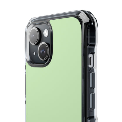 Tea Green - Clear Impact Case for iPhone