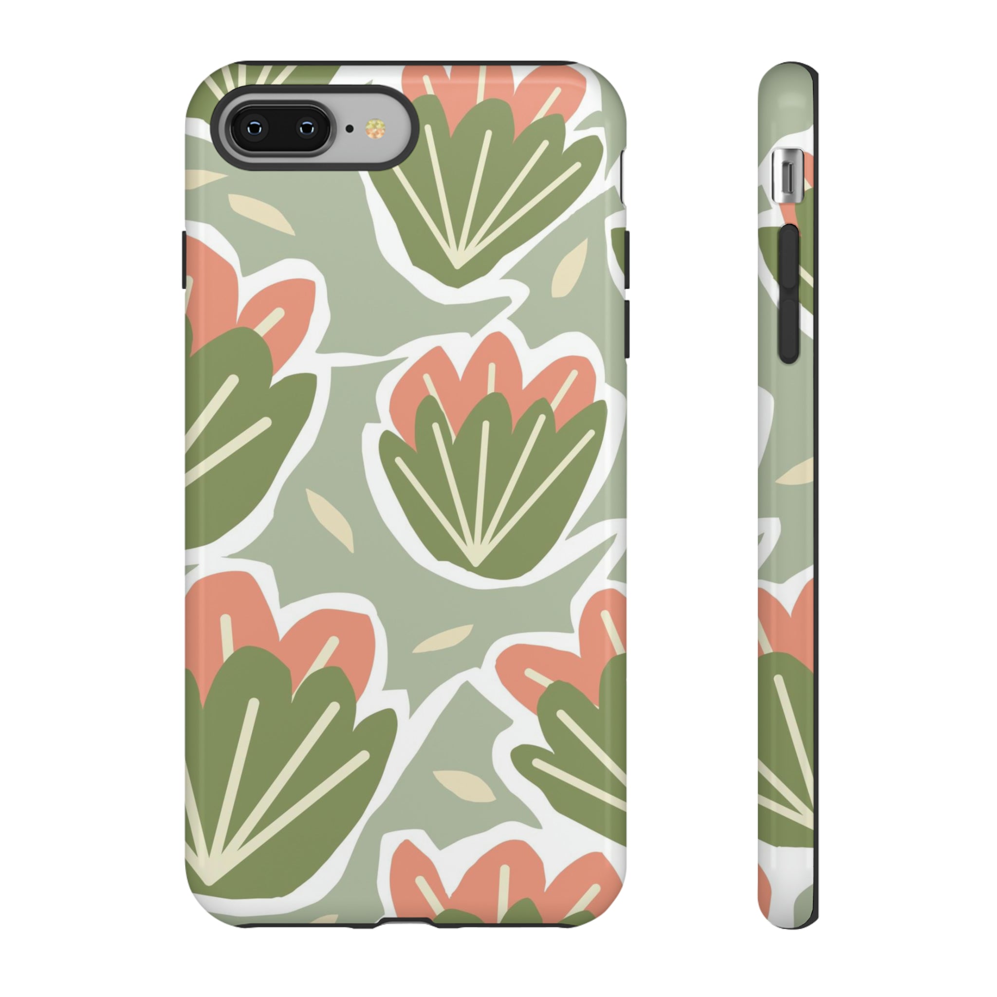 Earth Happy Flower - Protective Phone Case