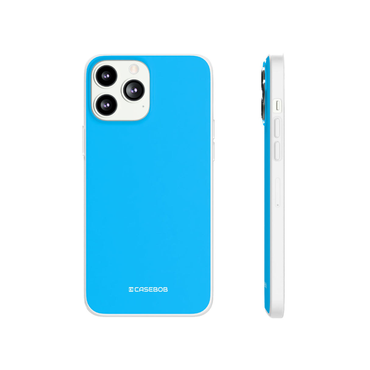 Deep Sky Blue | Phone Case for iPhone (Flexible Case)