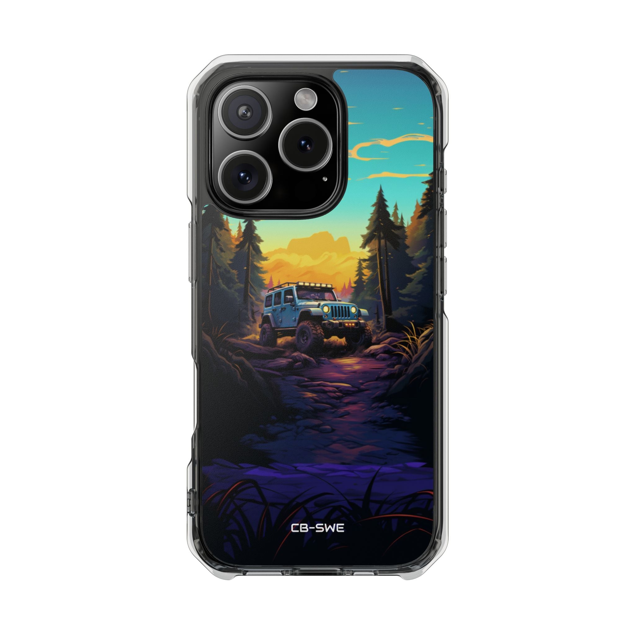 Sunset Adventure Trail iPhone Case - Impact