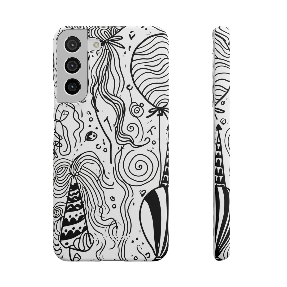 Whimsical Festivity | Slim Phone Case for Samsung