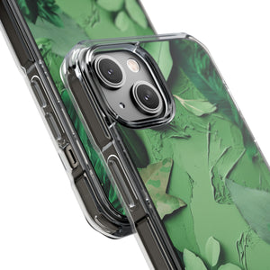 Pantone Greene  | Phone Case for iPhone (Clear Impact Case - Magnetic)