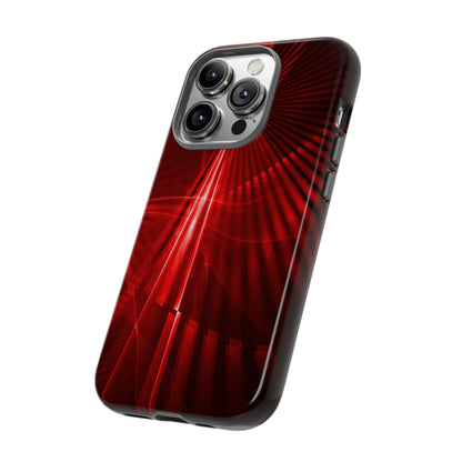 Red Disco Lights - Protective Phone Case