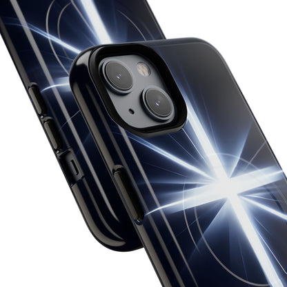 Glowing Crossburst iPhone 14 Case - Tough+