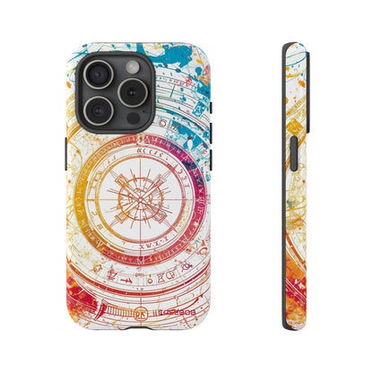 Astrological Wheel Wonders - Protective Phone Case