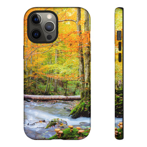 Autumn wild forest - Protective Phone Case