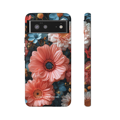 Surreal Floral Harmony Google Pixel 6 - Tough Phone Case