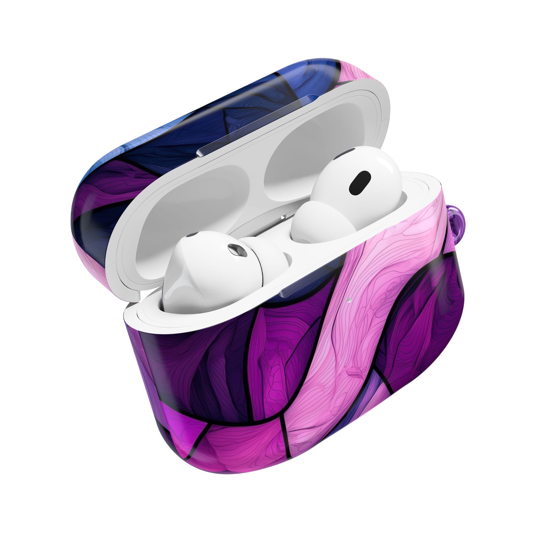 Purple Wavewood - AirPods Case