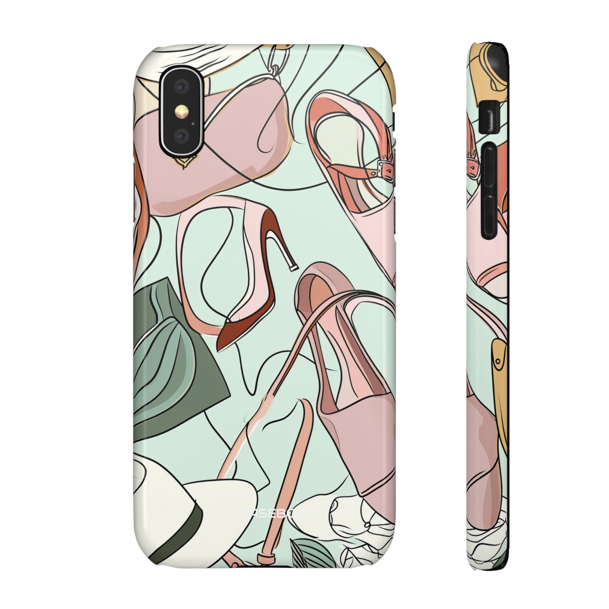 Pastel Elegance | Slim Phone Case for iPhone