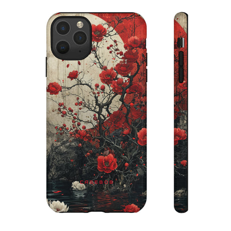 Moonlit Rose Peace - Protective Phone Case