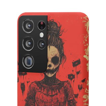 Haunting Scarlet Descent Samsung S21 - Slim Phone Case