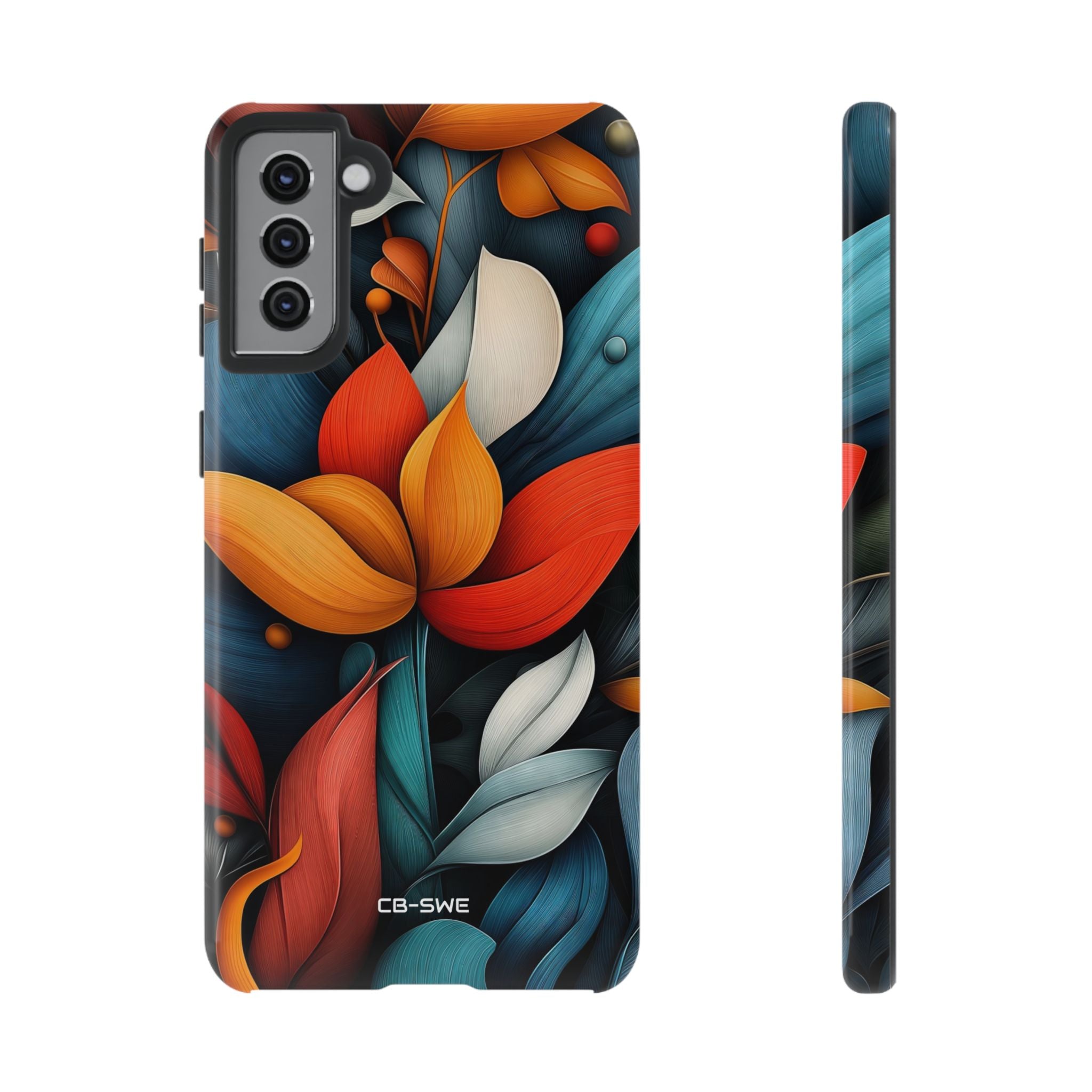 Vibrant Floral Harmony - Samsung Case